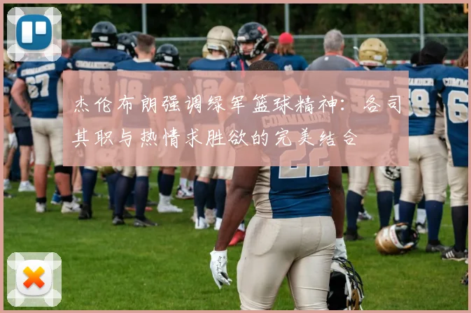 杰伦布朗强调绿军篮球精神：各司其职与热情求胜欲的完美结合